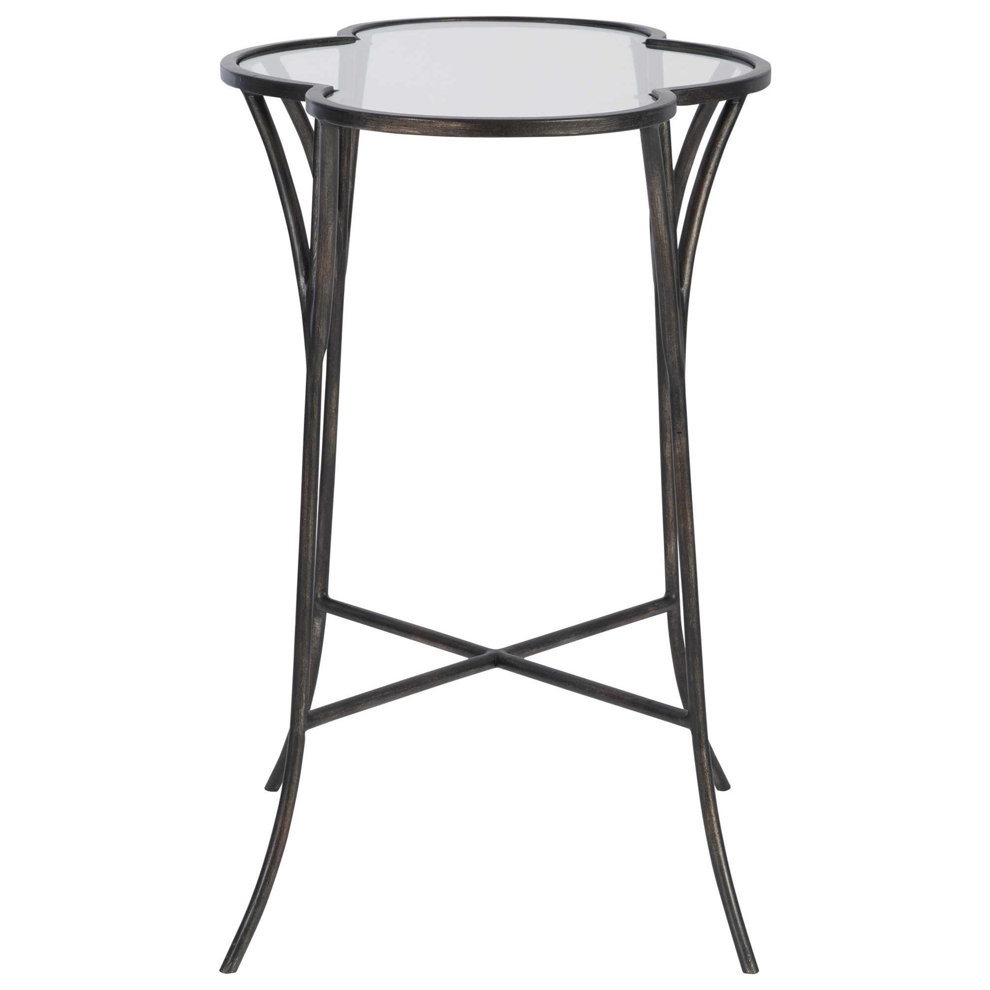 Uttermost Accent Furniture Occasional Tables Adhira Glass Accent